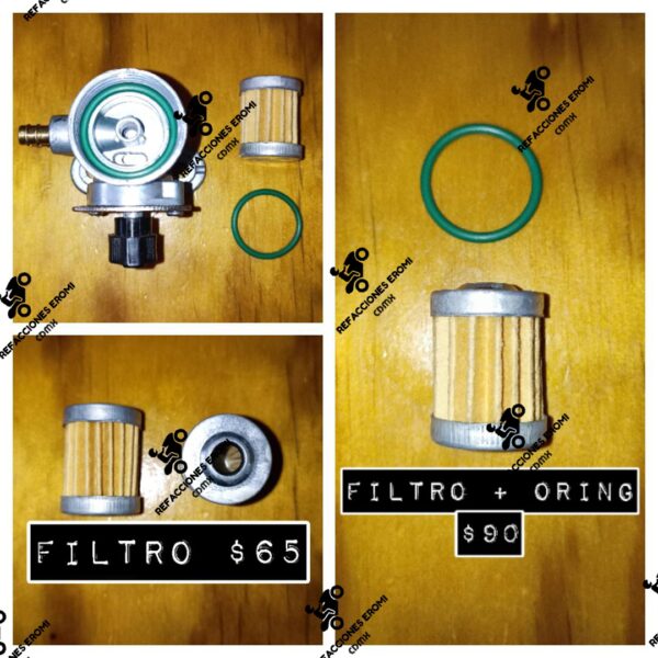 Filtro de gasolina para Vento Rocketman 250 tornado 250 workman 125