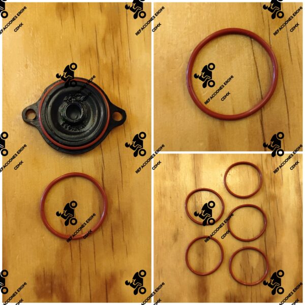 Oring de tapa de filtro de aceite duke 200 de moto KTM