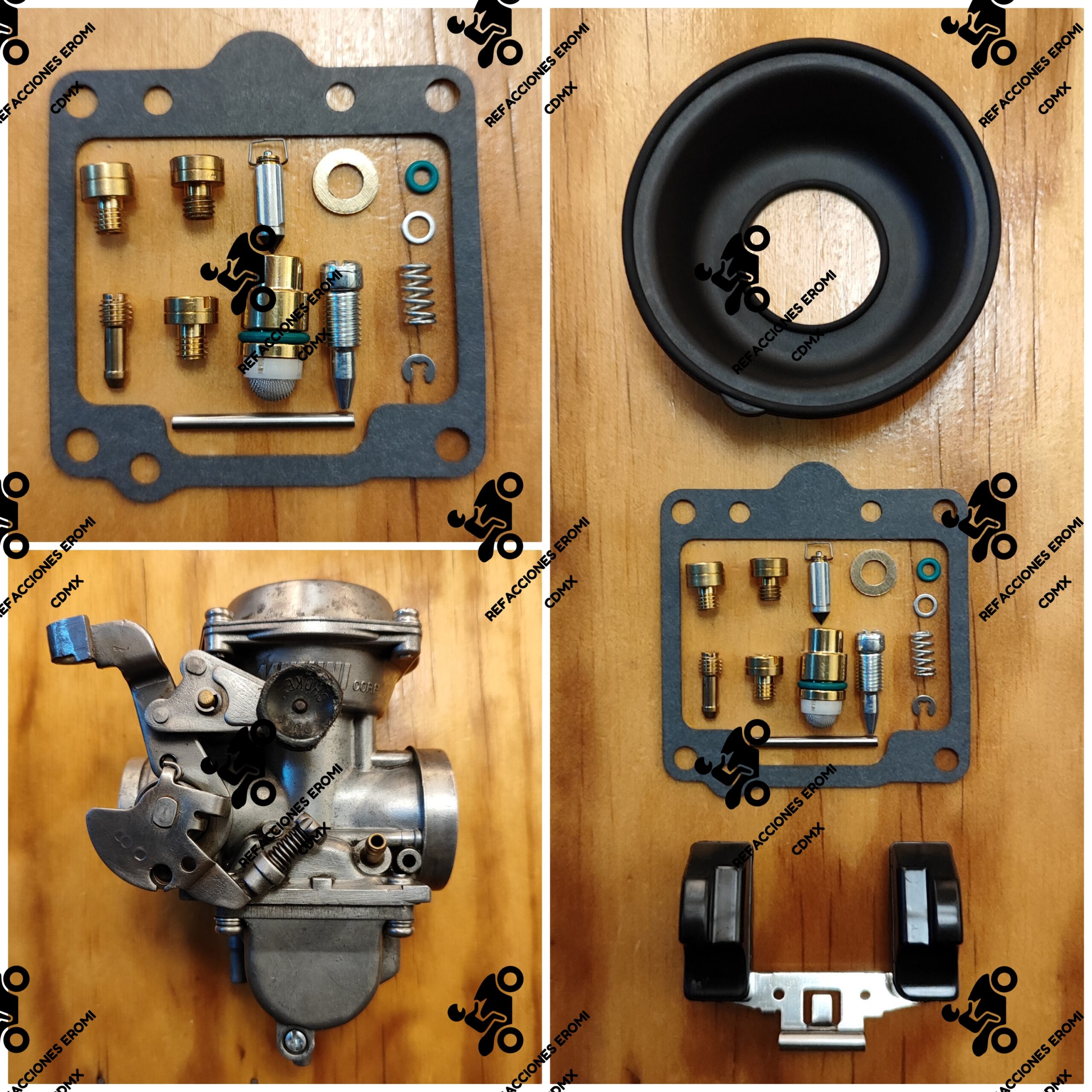 Repuesto De Carburador Para Gn 250 De Moto Suzuki Refacciones Eromi