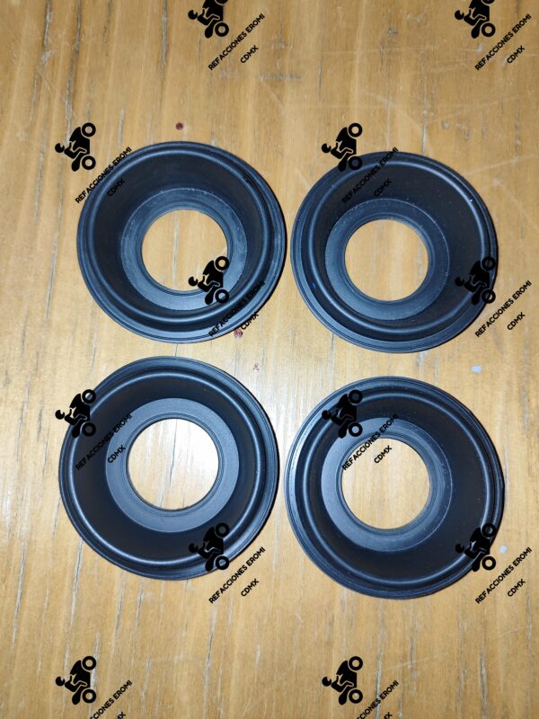 diafragmas para carburador génesis 600, 4 diafragmas de moto Yamaha - Image 2